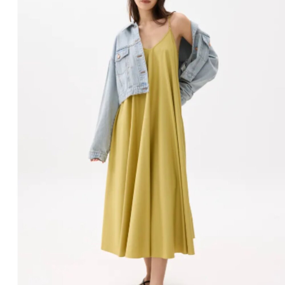 NWT Love Bonito Abigail Trapeze Camisole Midaxi Dress XXS